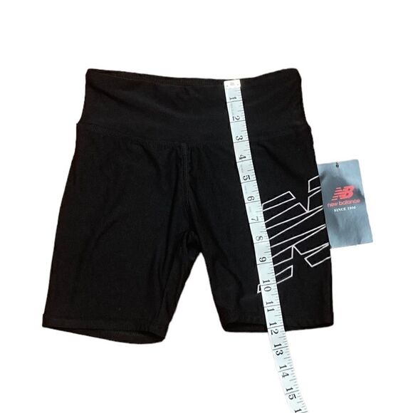 New Balance Black Performance Shorts, Size YS (7/8), NWT - Picture 4 of 8